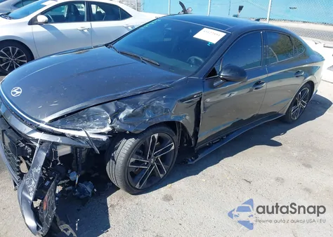 2025 Hyundai Sonata N Line из США, поврежденный, VIN KMHL54JC4SA483645